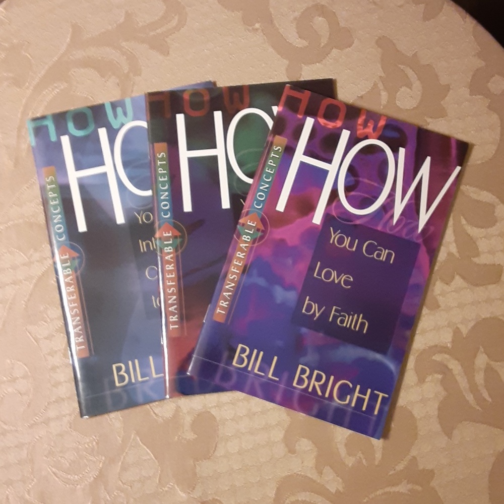 Bill Bright Set of 3 HOW Books